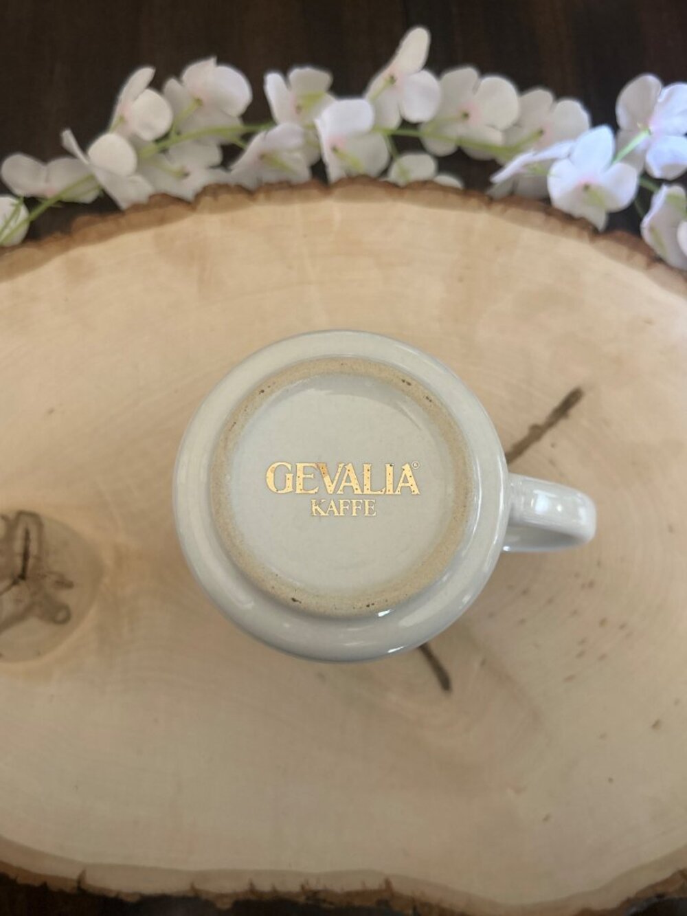 Gevalia Kaffe White Ceramic Mug By Appointment To The King Of Sweden - Picture 3 of 10
